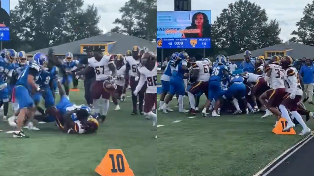 College Football Brawl Fort Valley State Central State