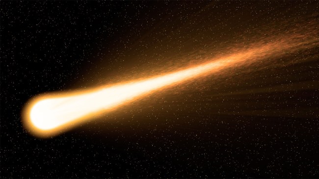 comet-in-space