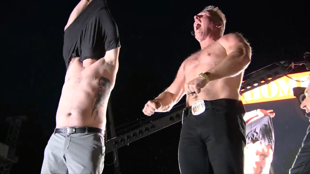 Dan Lanning Gameday Shirtless Tattoo