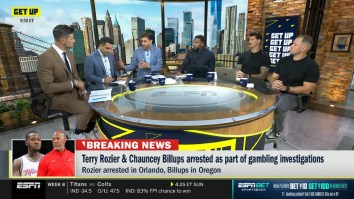 ESPN Awkwardly Removes ESPN Bet Logo While Talking About NBA Gambling Arrests