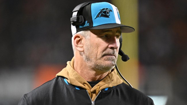 Carolina Panthers coach Frank Reich