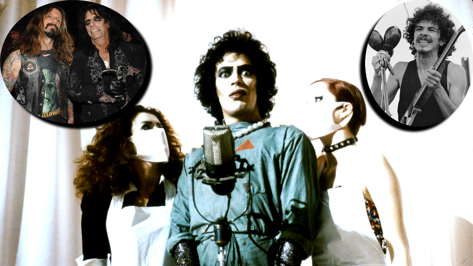 Rocky Horror Picture Show, Rob Zombie, Alice Cooper, and Carlos Santana