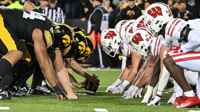 Iowa vs Wisconsin football