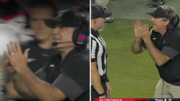 Georgia’s Kirby Smart Lies To Refs About Not Calling Timeout & Gets Away With It