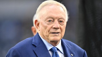 Jerry Jones Offers Unconvincing Explanation After He Was Filmed Flipping The Bird During A Game