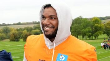 Former Jets Defensive End John Franklin-Myers Clowns On Gang Green After Beating Them In London