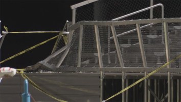 Kentucky High School Football Team Loses Star Linebacker To Scary Rail Collapse At Soccer Game