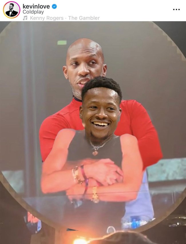 Kevin Love mocks Chauncey Billups and Terry Rozier with Coldplay video