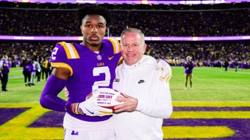 Kyren Lacy’s Mom Refutes False Statement About Brian Kelly’s Lack Of Care For Late LSU Wide Receiver