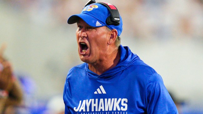 Kansas coach Lance Leipold