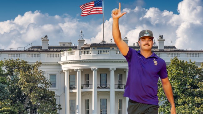 LSU baseball visits White House