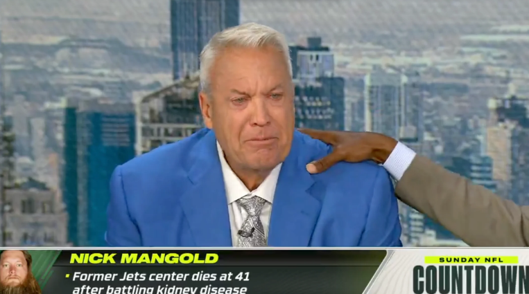 Emotional Rex Ryan Tears Up & Cries While Reacting To Nick Mangold’s Death On ESPN