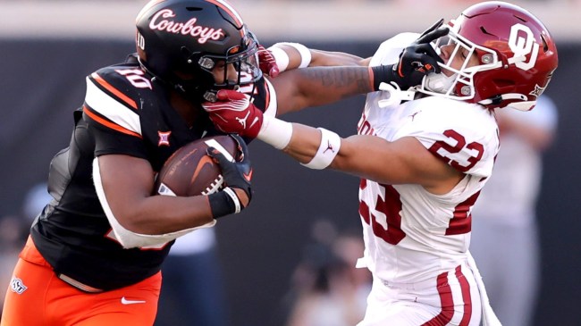 Oklahoma State vs Oklahoma football