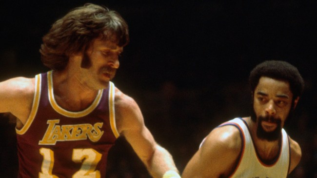 Pat Riley and Walt Frazier