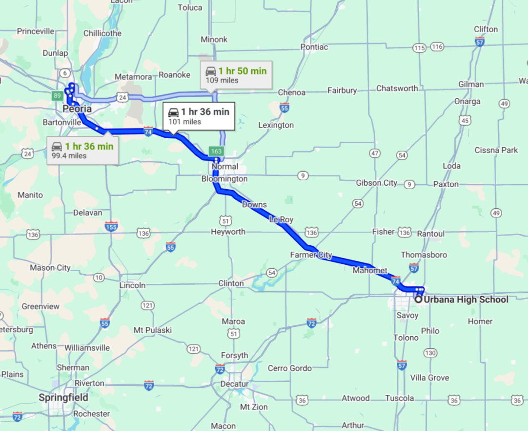 Richwoods Urbana Illinois High School Football