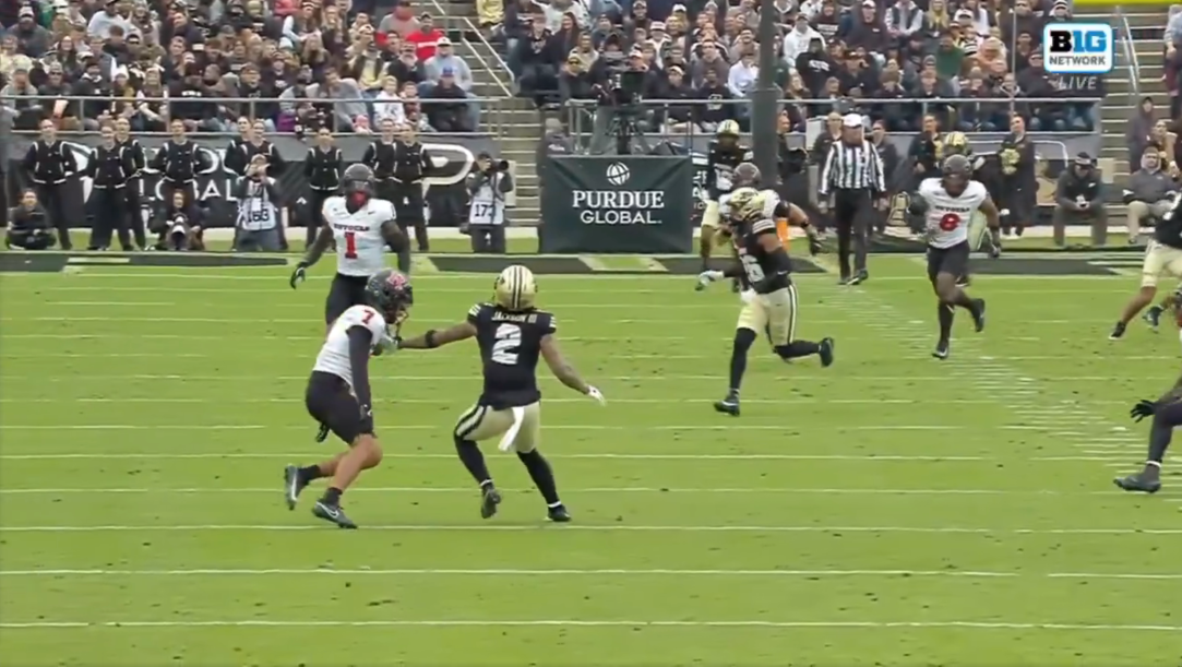 Rutgers Purdue Punt Fumble Kick Catch Interference