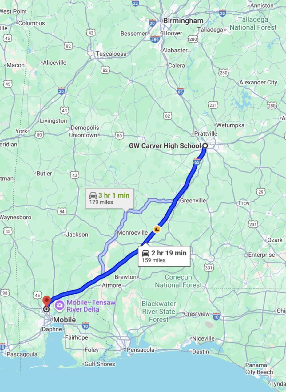 Saraland Carver-Montgomery High School Alabama