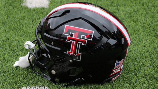 Texas Tech football helmet