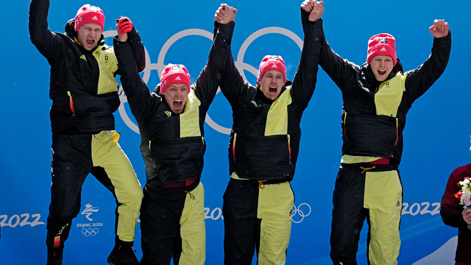 Germany Olympic men's bobsledding team