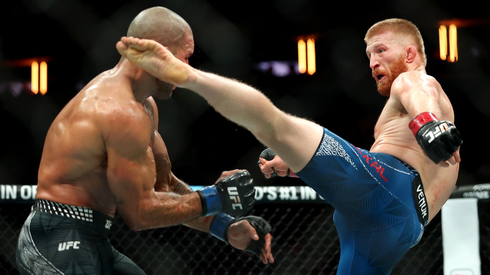 UFC World Stunned By Vicious Bo Nickal Head Kick Knockout Of Rodolfo Vieira At UFC 322 (Video)