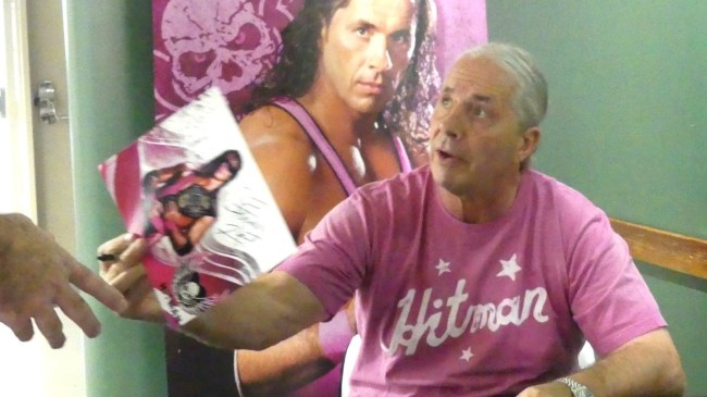 Former WWE star Bret Hart