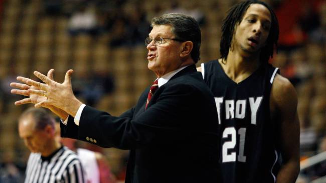 Troy coach Don Maestri