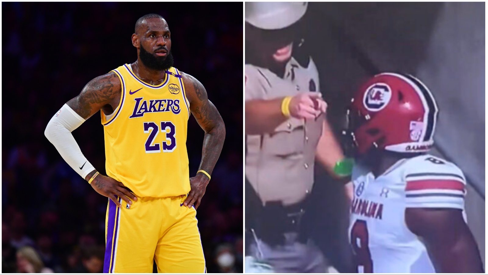 LeBron James Wants Texas Police Officer Who Body Checked South Carolina Player Punished