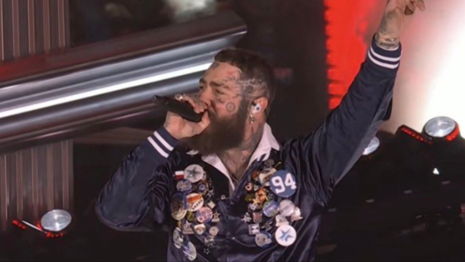 Fans React To Post Malone Performing His Country Music Songs During Thanksgiving Halftime Show In Artlington, Texas