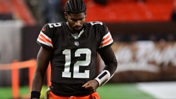 Shedeur Sanders Gets Yelled At By Teammate Jerry Jeudy During Browns’ Blowout Loss To Niners