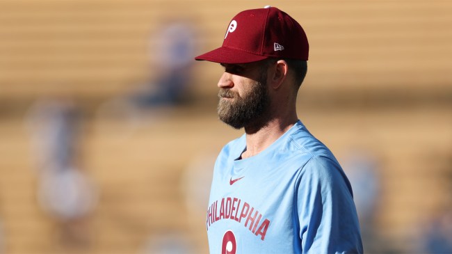 Philadelphia-Phillies-first-baseman-Bryce-Harper-during-warmups