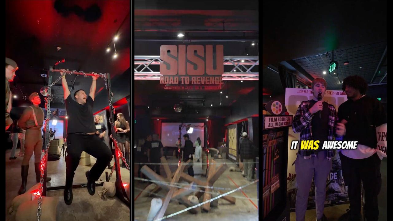 Scenes From Our ‘SISU: ROAD TO REVENGE’ Screening In Los Angeles