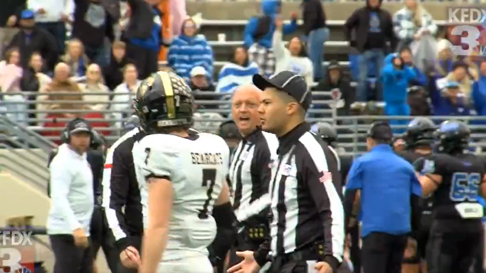 Texas High School Football Referee Throws Shoe And Curses At Player In Wild Crash Out