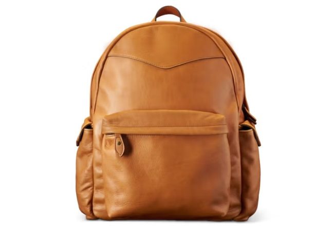 Cowhide Leather Backpack