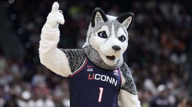 UConn Huskies basketball mascot