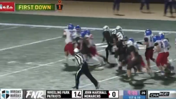 West Virginia HS DT Akeem Davis Scores The Most Incredible ‘Thicc Six’ You Will Ever See