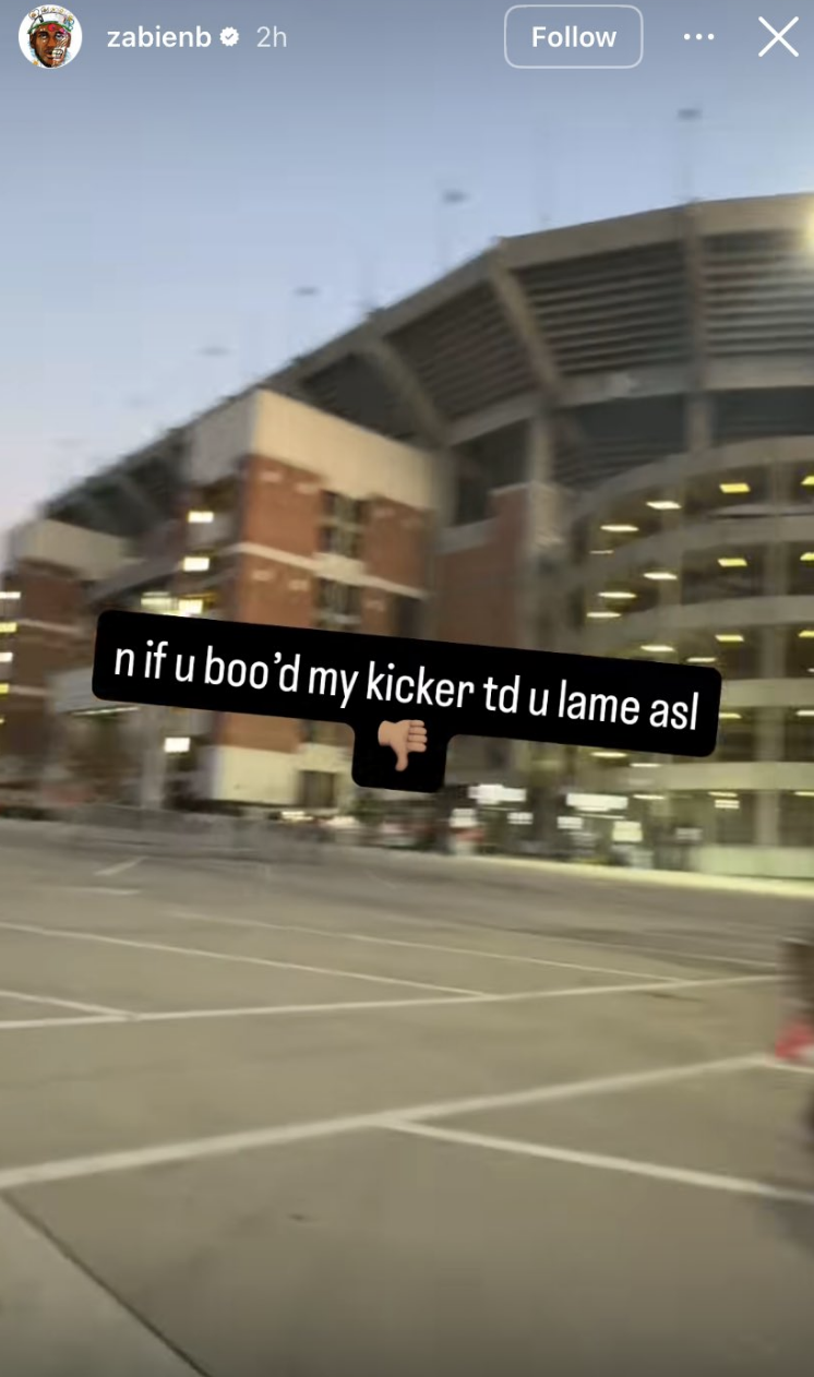 Alabama Football Players Condemn Fans Who Booed Awful Kicker
