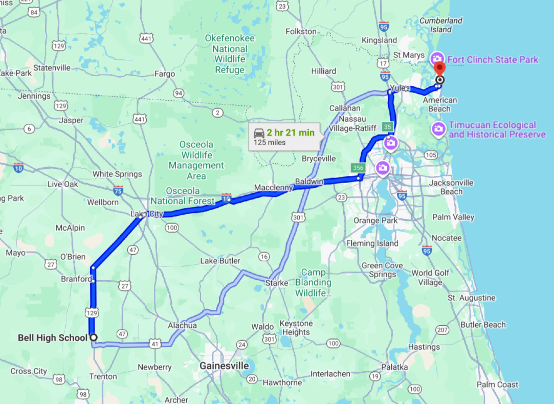 Bell High School Fernandina Beach Football