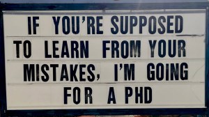 best memes about learning from mistakes