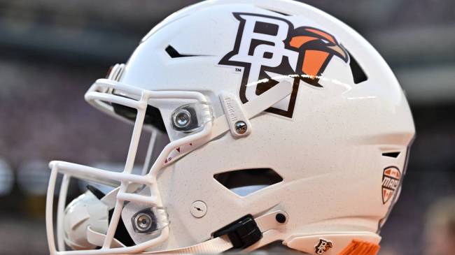 Bowling Green football helmet