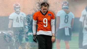 Joe Burrow Forced To Cross Busy Street In Cold Snow For Return To Cincinnati Bengals Practice