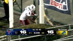 Delaware Mocks Louisiana Tech Running Back For Disrespectful Celebration Just Moments Before Disaster
