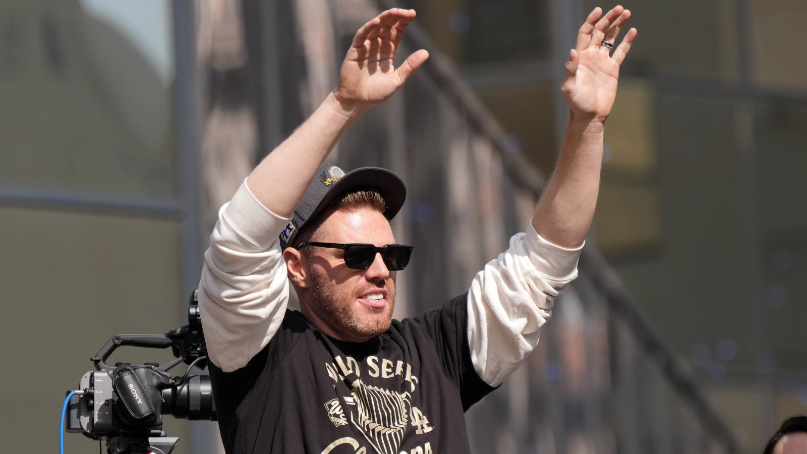 Los Angeles Dodgers first basemen Freddie Freeman