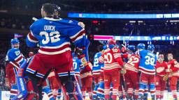 Rangers Goalie Sparks Massive Melee After Overreacting To Meaningless Shot At An Empty Net