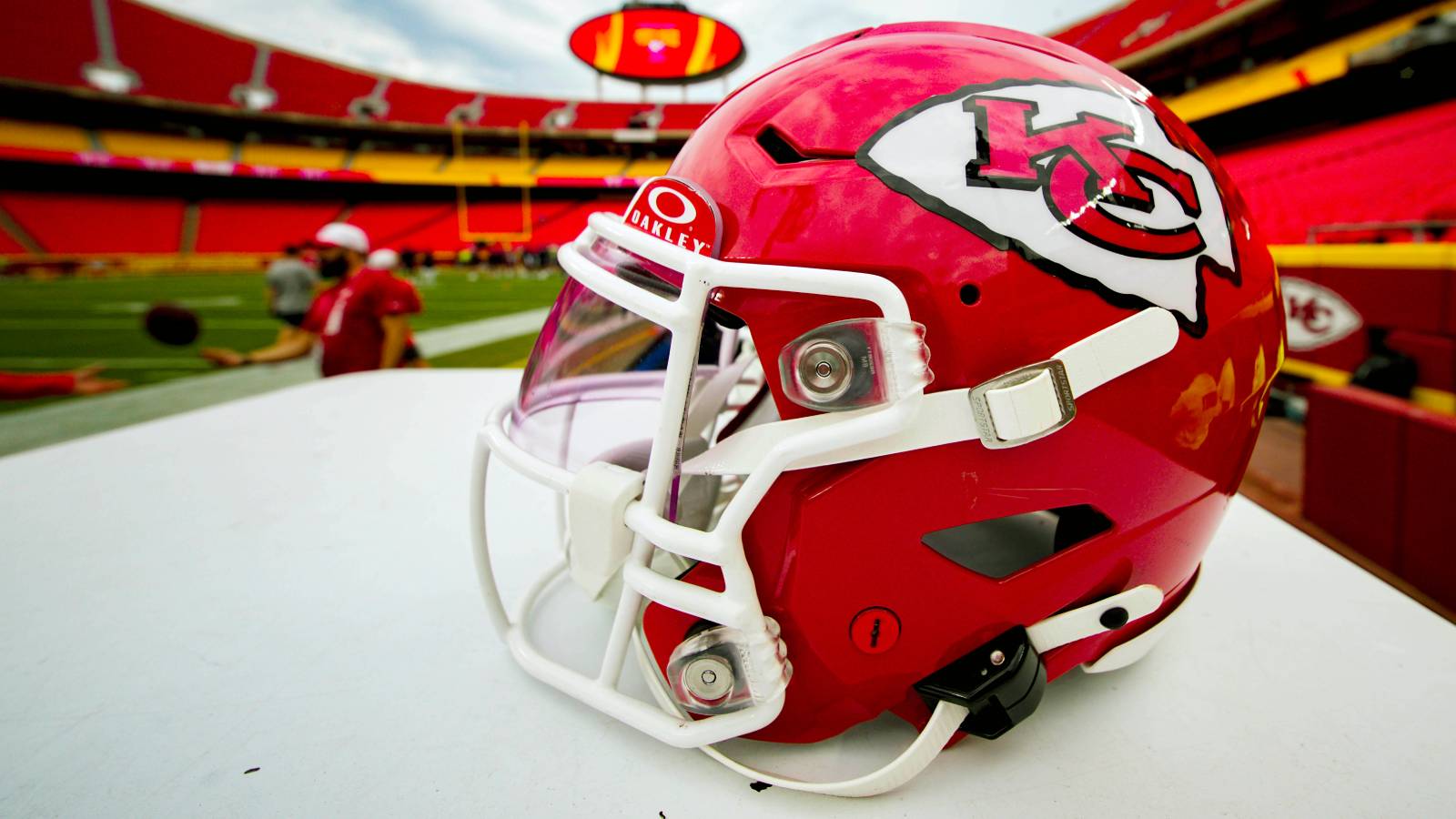 Kansas City Chiefs helmet