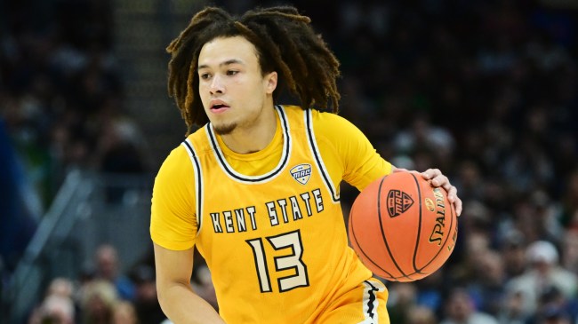 Kent State basketball player