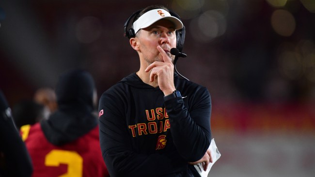 Lincoln Riley Buyout Leave USC LSU Florida Rumors Respond