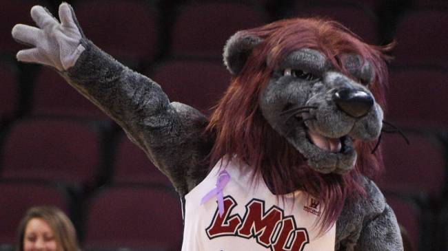 Loyola Marymount Lions basketball mascot
