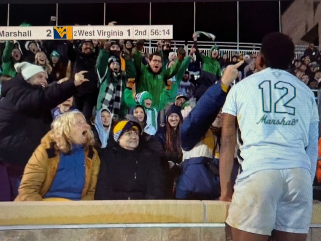 Marshall West Virginia Soccer Fan