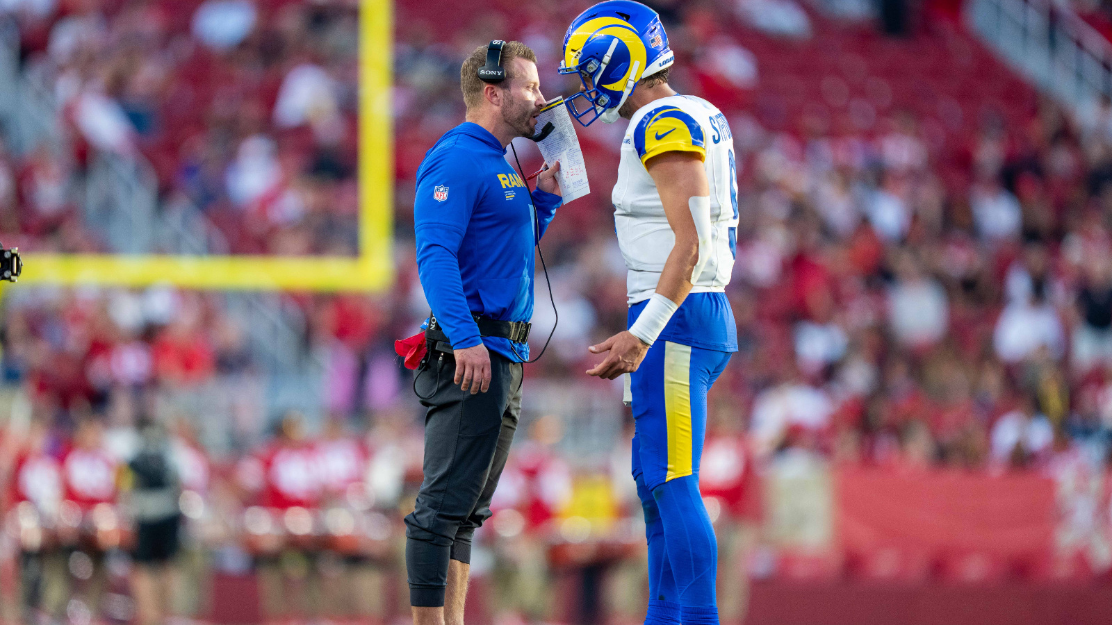 Los Angeles Rams quarterback Matthew Stafford