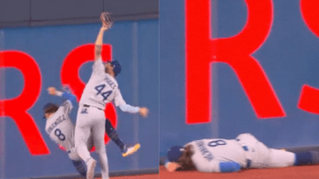 Dodgers’ Andy Pages Trucks His Own Teammate For Game-Saving Catch, Team Goes On To Win World Series